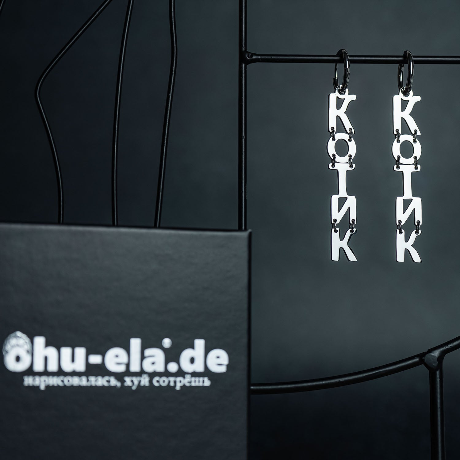Hängeohrringe Kotik